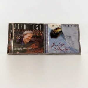 John Tesh 2 cd bundle Grand Passion and Live at the Red Rocks